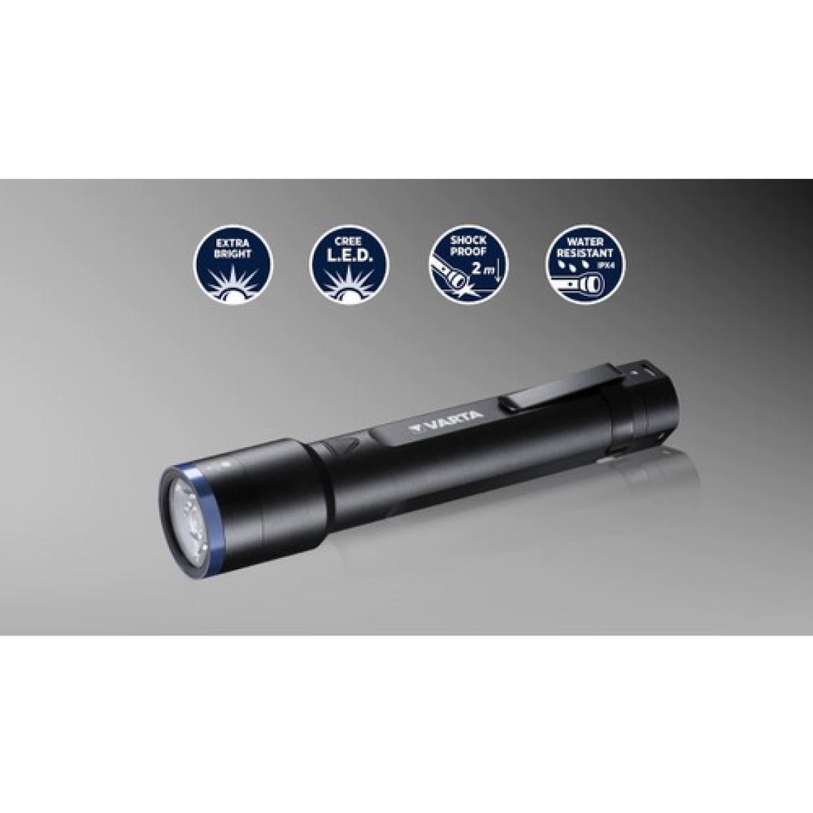 Varta 18902 Night Cutter F40 Cree LED 1000 Lümen Fener 6 Aa