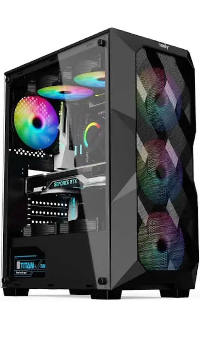 İzoly Castform x İ3-10100F 16GB 512GB M.2 Nvme Rx 580 8gb 24" Oyuncu Masaüstü Bilgisayarı