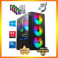 Zeiron Ironhide X55 I5-10400F 32GB Ram 512GB SSD RX580 8gb Oyuncu Masaüstü Bilgisayar