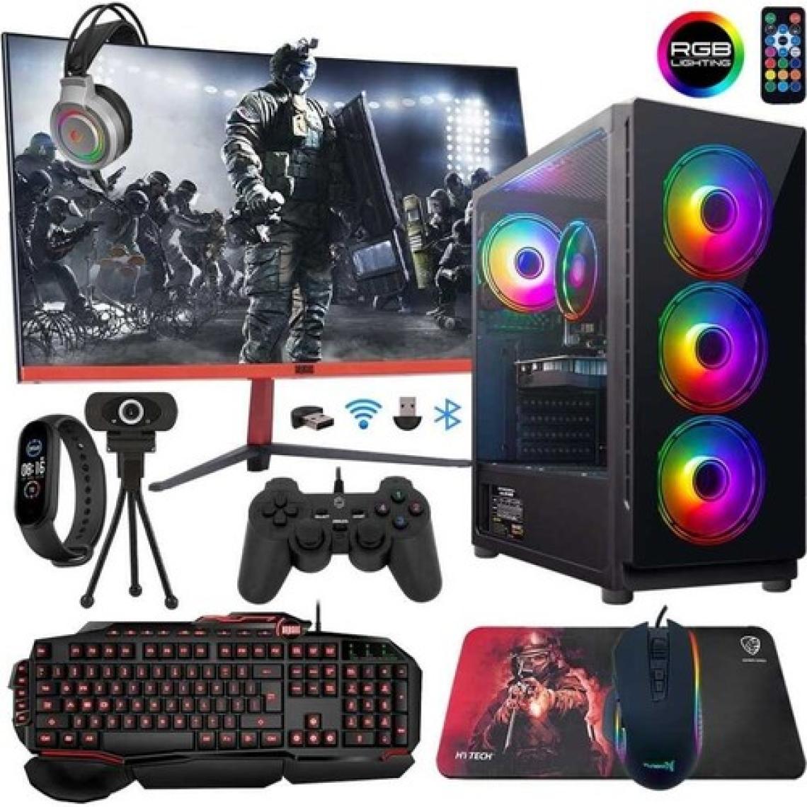 Turbox Tx1187 i5 4440 16GB Ram 256GB SSD 1TB HDD 4GB GTX1050Ti 23.6 inç 165Hz Curved Masaüstü Oyuncu Bilgisayarı