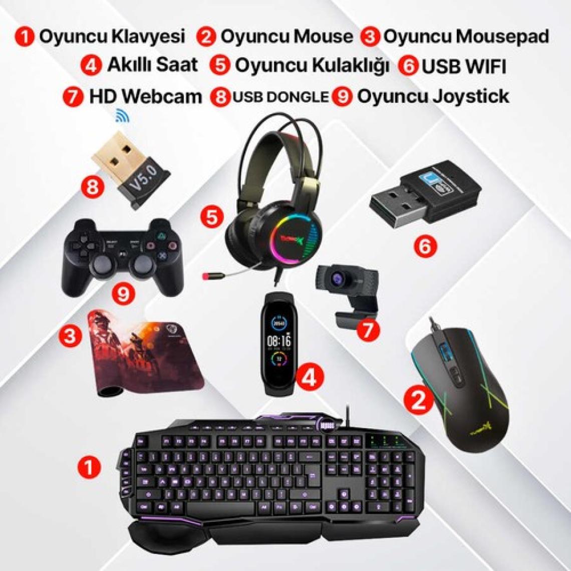 Turbox Tx1187 i5 4440 16GB Ram 256GB SSD 1TB HDD 4GB GTX1050Ti 23.6 inç 165Hz Curved Masaüstü Oyuncu Bilgisayarı