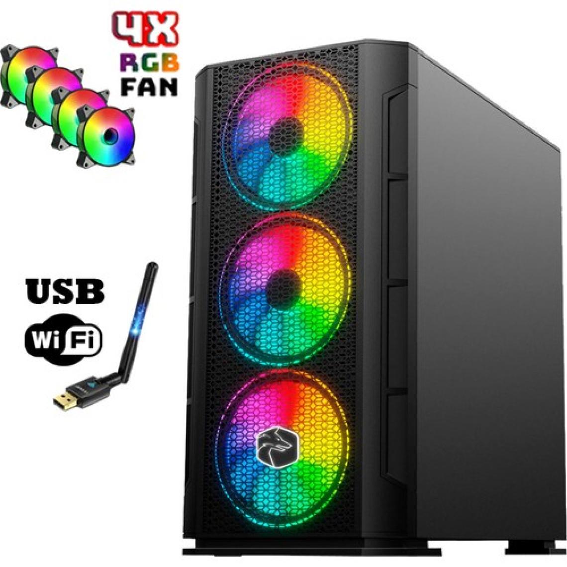 Zeiron RTX25 Intel Core I5-12400F 16 GB Ram 512 GB M.2 SSD + 1tb HDD 6GB 192BIT RTX3050 Oyuncu Masaüstü Bilgisayar