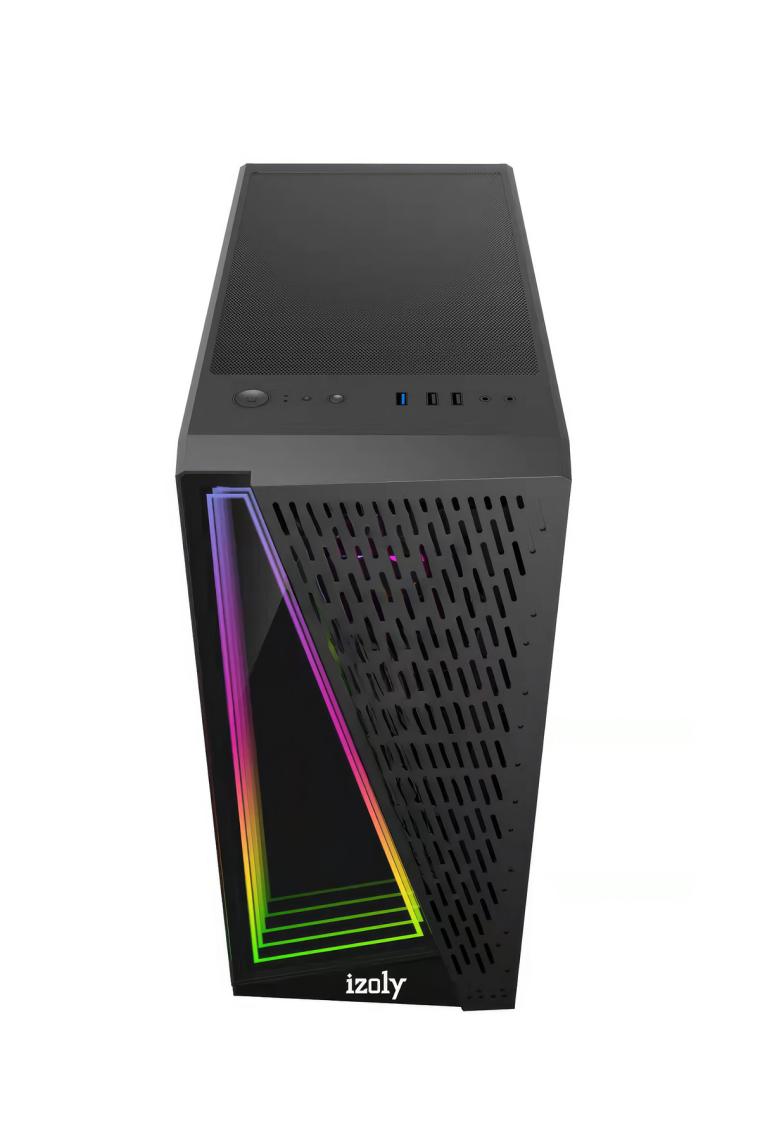Izoly RX44 İ5-4400 16GB 512GB Sata SSD Rx 580 8gb Gddr5 24"100Hz Oyuncu Masaüstü Bilgisayarı