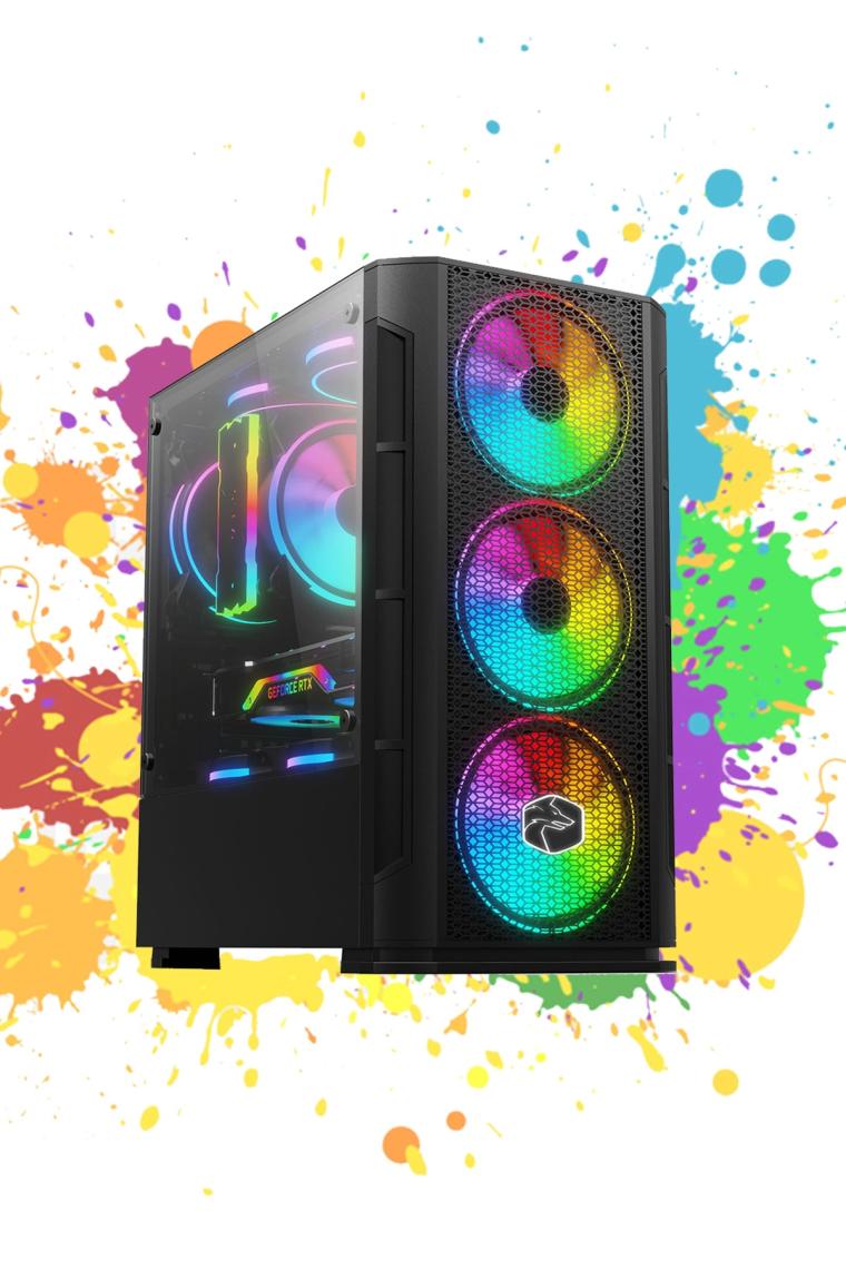 Apx60 Ryzen 5 3600 16gb 240gb + 500gb Rx550 Freedos Oyun