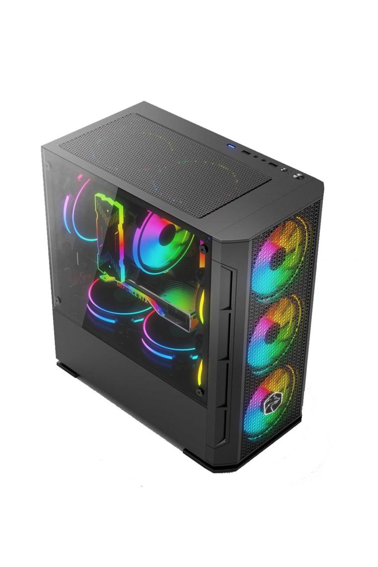 Zeiron Prime X5 Ryzen 5 5500 16GB 3200MHZ Ram 512GB Nvme M.2 SSD RTX3050 8gb Gddr6 Oyuncu Bilgisayarı
