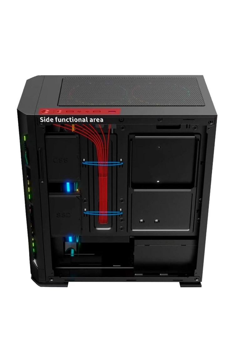 Zeiron Prime X5 Ryzen 5 5500 16GB 3200MHZ Ram 512GB Nvme M.2 SSD RTX3050 8gb Gddr6 Oyuncu Bilgisayarı