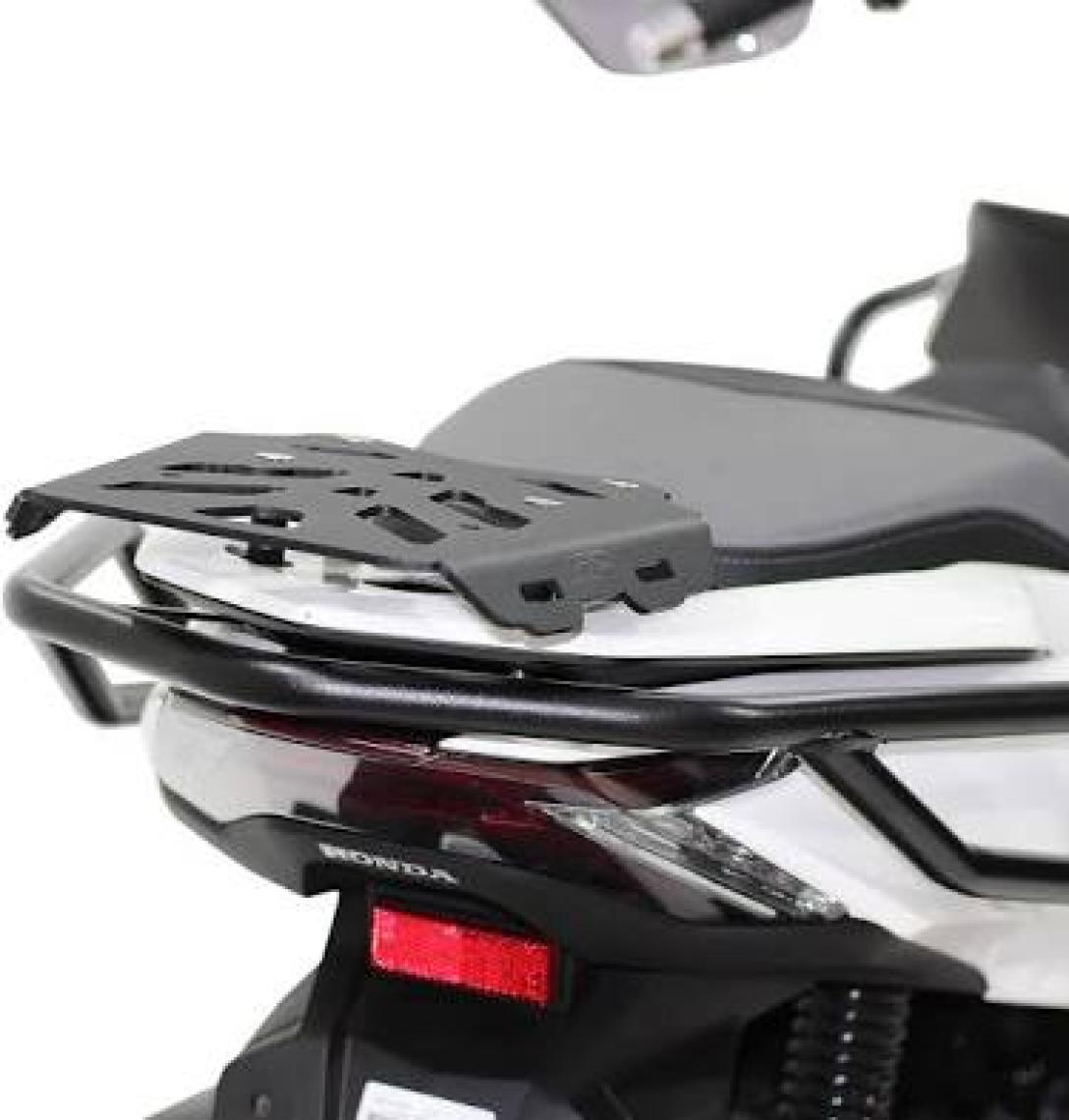 GP Kompozit Honda PCX 125 2011-2025 Uyumlu Çanta Demiri Siyah