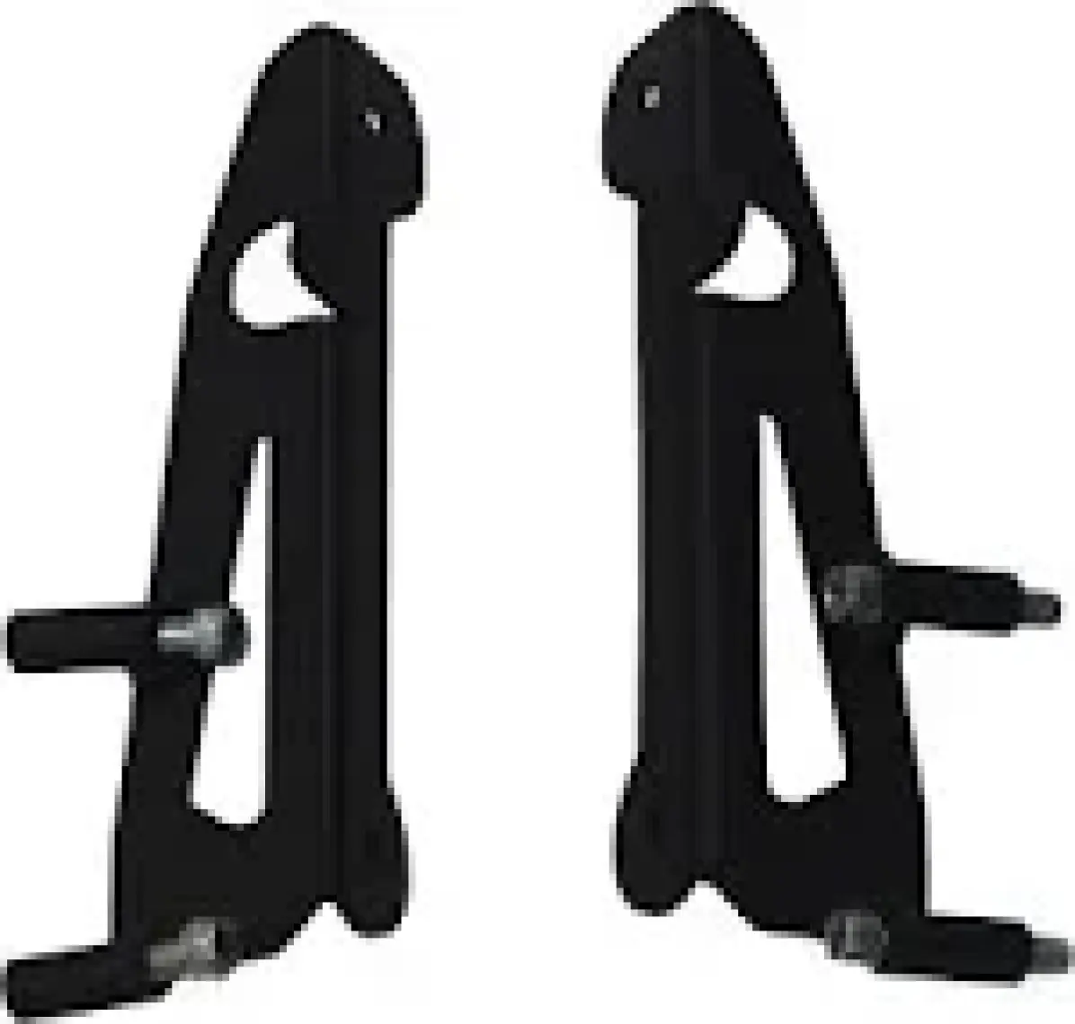 GP Kompozit Honda PCX 125 / 150 2011-2024 Uyumlu Arka Çanta Demiri Siyah