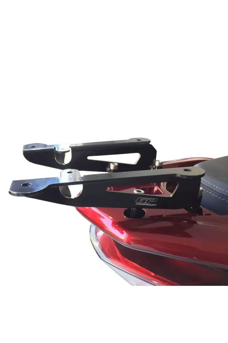 GP Kompozit Honda PCX 125 / 150 2011-2024 Uyumlu Arka Çanta Demiri Siyah