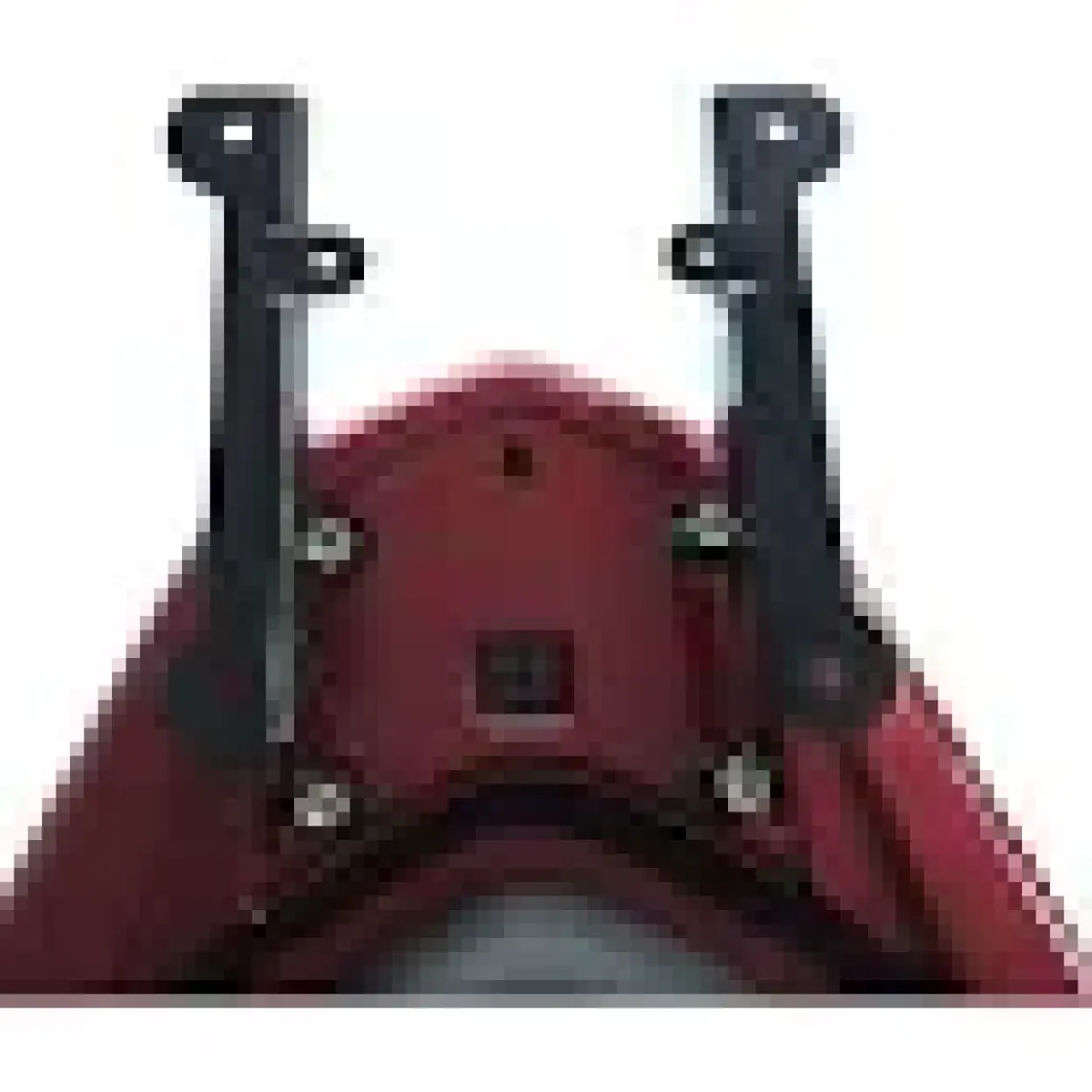 GP Kompozit Honda PCX 125 / 150 2011-2024 Uyumlu Arka Çanta Demiri Siyah