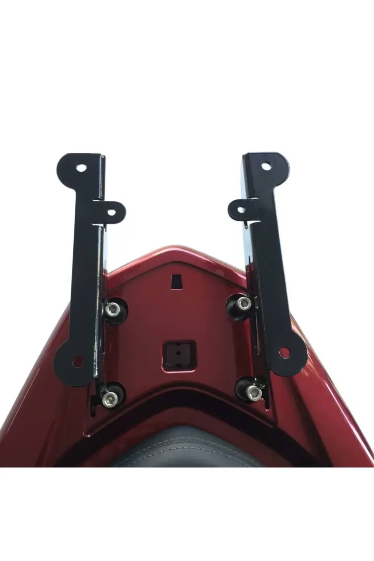 GP Kompozit Honda PCX 125 / 150 2011-2024 Uyumlu Arka Çanta Demiri Siyah