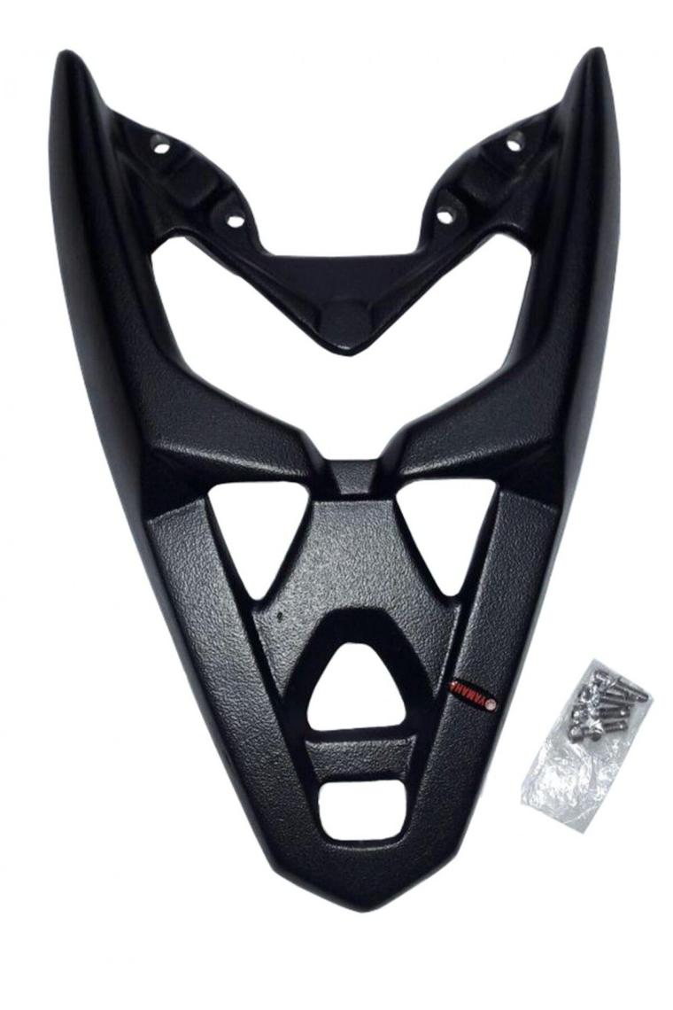 GP Kompozit Yamaha NMAX 125 / 155 2015-2020 Uyumlu Arka Çanta Demiri Siyah