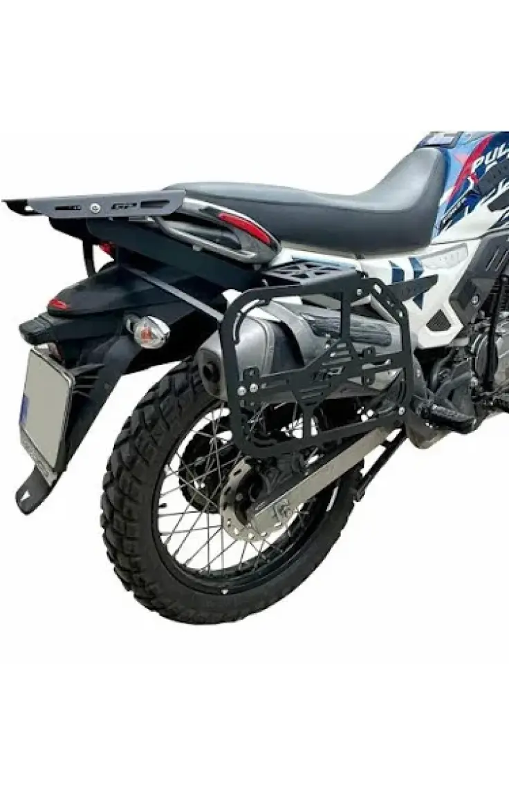 GP Kompozit Hero X-Pulse 200 2020-2024 Uyumlu Yan Çanta Demiri Siyah