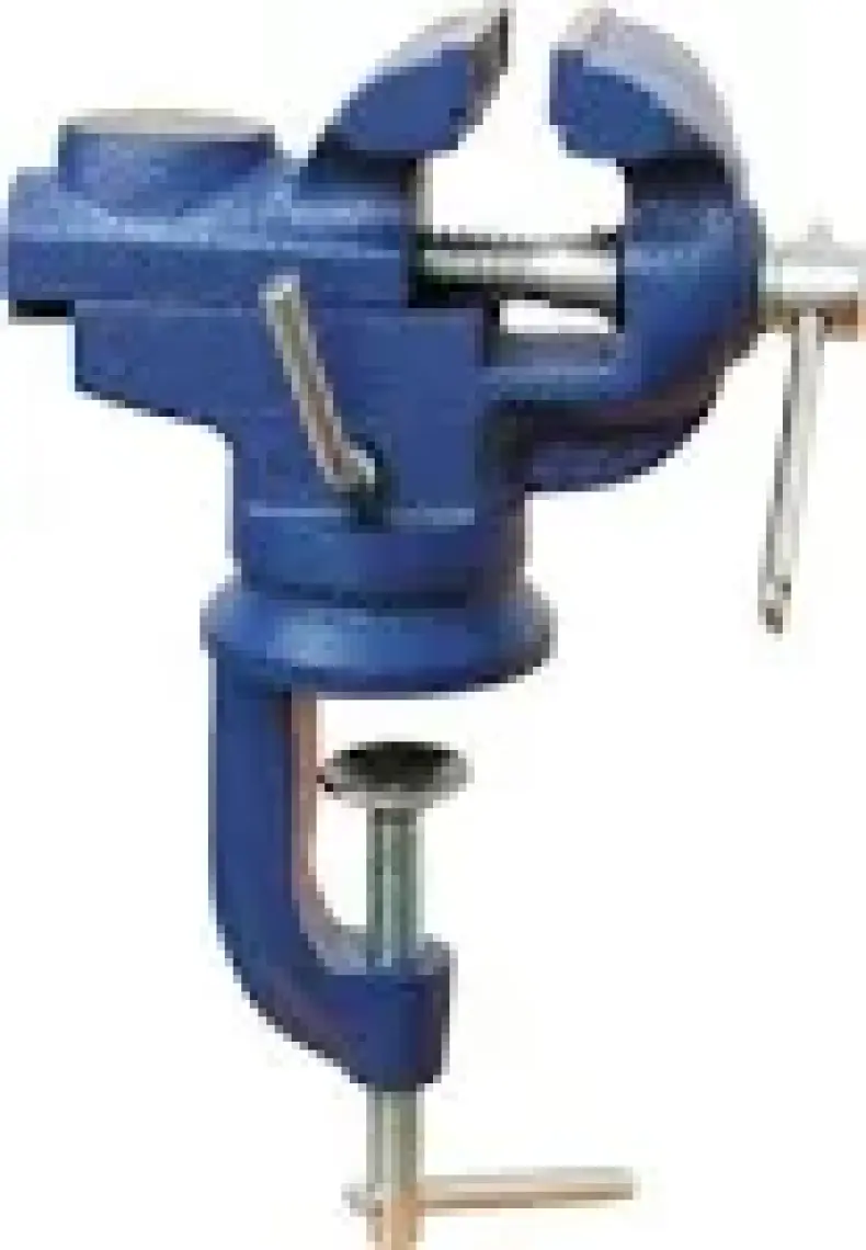 İşkur Makina Büyük Boy 60 MM Örslü Masaya Monte Etmeli Portatif Mengene