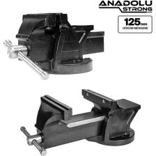 Anadolu Strong 125MM 5" Dövme Çelik Sabit Tezgah Masa Mengenesi