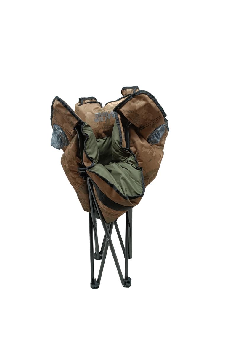 Gray Wolf Comfort Kamp Sandalyesi Orman Desen