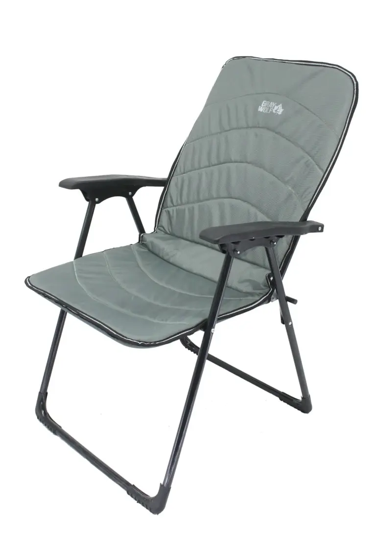 Gray Wolf Quatro Katlanır Lüks Kamp Sandalyesi - Balıkçı Sandalyesi (Yeşil)