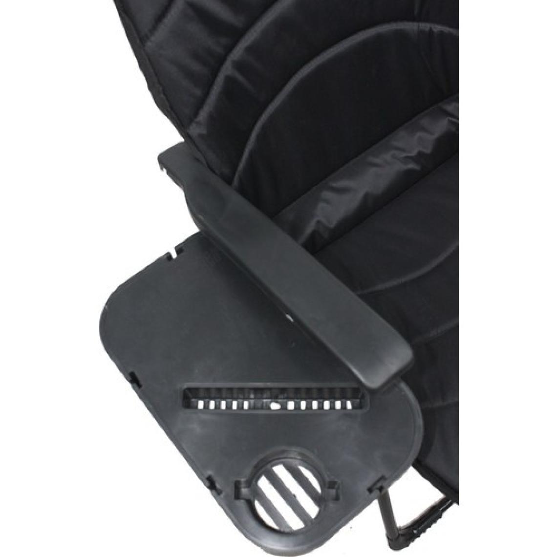 Gray Wolf Kamp Sandalyesi Masalı Kollu Quatro Petli Siyah