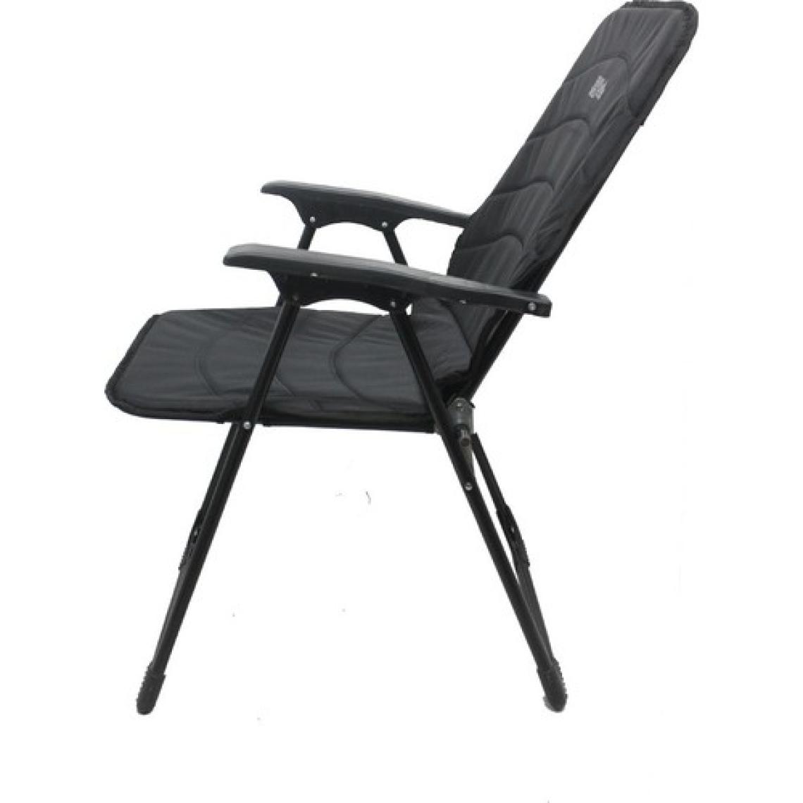 Gray Wolf Kamp Sandalyesi Masalı Kollu Quatro Petli Siyah