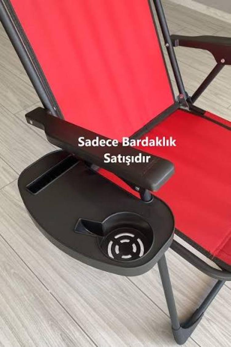 Moniev Kamp Sandalyesi Bardaklığı Piknik Sandalye Yan Sehpası Bardaklık