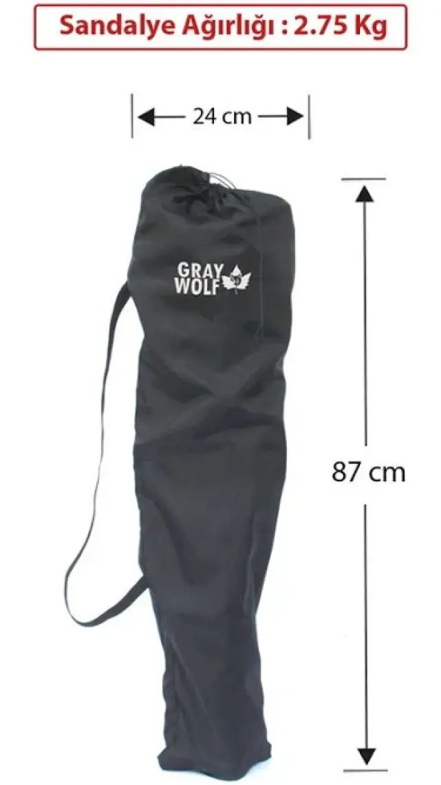 Gray Wolf Quatro Katlanır Lüks Kamp Sandalyesi - Balıkçı Sandalyesi (Yeşil)