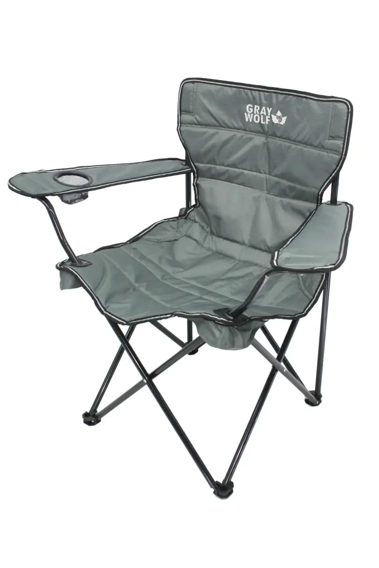 Gray Wolf Quatro Katlanır Lüks Kamp Sandalyesi - Balıkçı Sandalyesi (Yeşil)