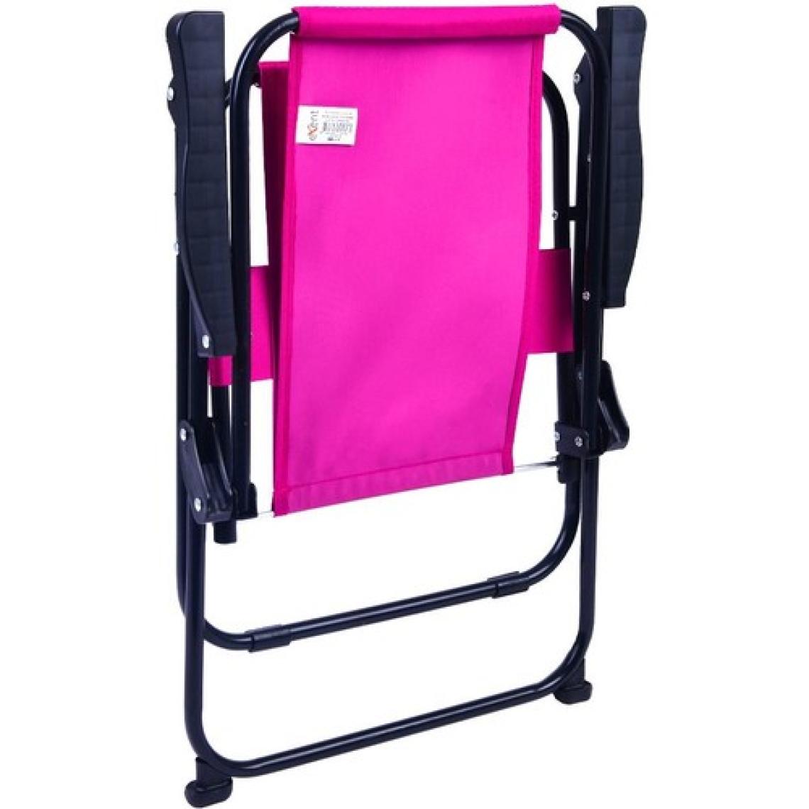 Exent Little Princess 2-6 Lüx Çocuk Piknik Sandalyesi-Mini Kamp Sandalyesi-Pembe