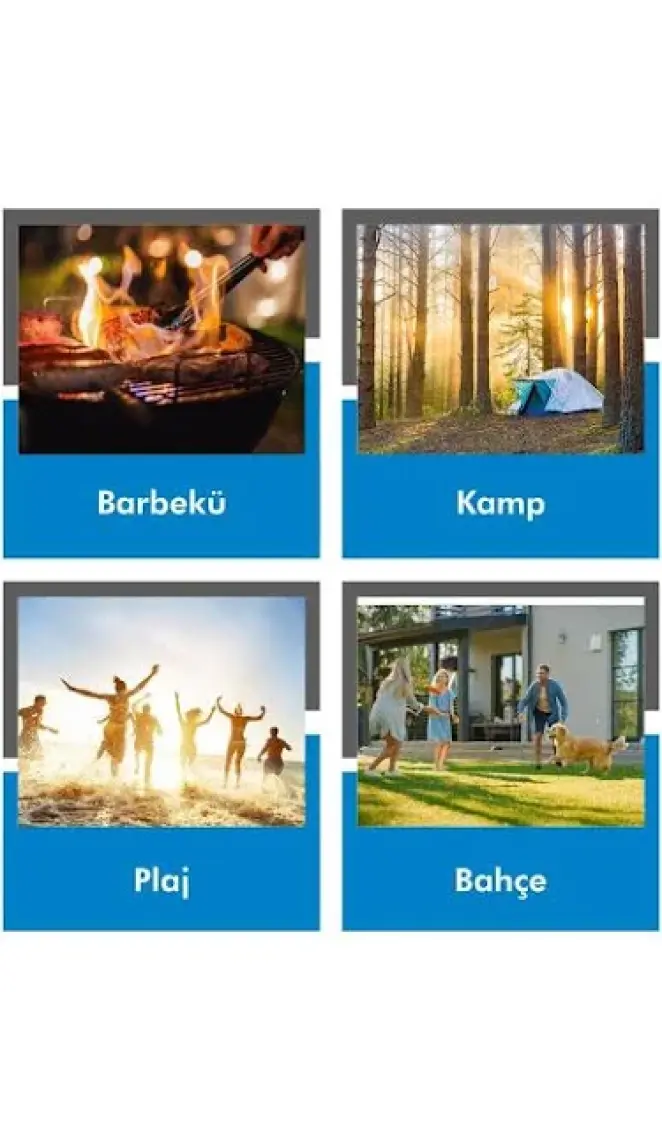 Box&Box Alüminyum Katlanabilir Kamp Sandalyesi, Piknik Sandalyesi, Taşıma Çantalı, Kumaş, Krem
