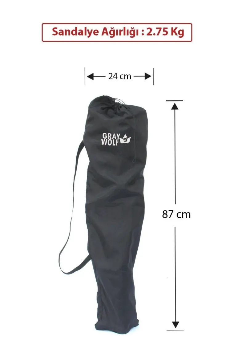 Gray Wolf Quatro Katlanır Lüks Kamp Sandalyesi - Balıkçı Sandalyesi (Yeşil)