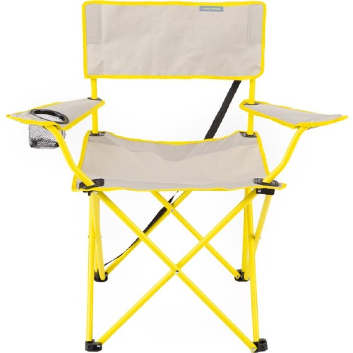 Uniqamping  Eco Ergonomik Katlanır Kamp Sandalyesi Gri-Sarı