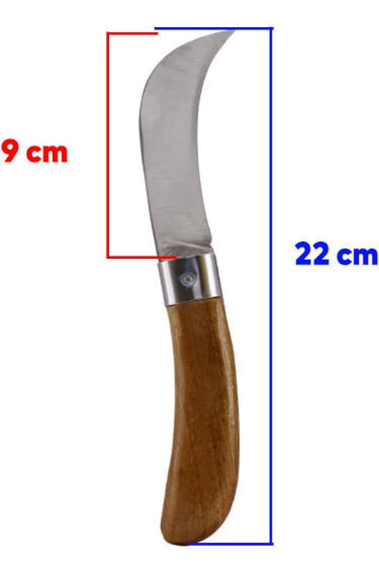 Badem10 Fidan Aşı Bıçağı Eğri Uçlu Bağ Bıçağı Çakısı + Düz Uçlu Açı Bıçak + Aşı Bandı (3'lü Set)