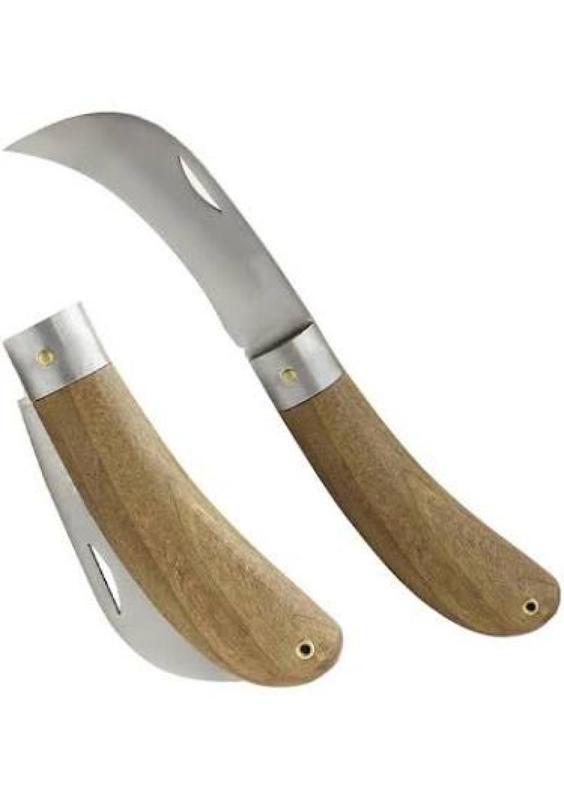 Badem10 Fidan Aşı Bıçağı Eğri Uçlu Bağ Bıçağı Çakısı + Düz Uçlu Açı Bıçak + Aşı Bandı (3'lü Set)
