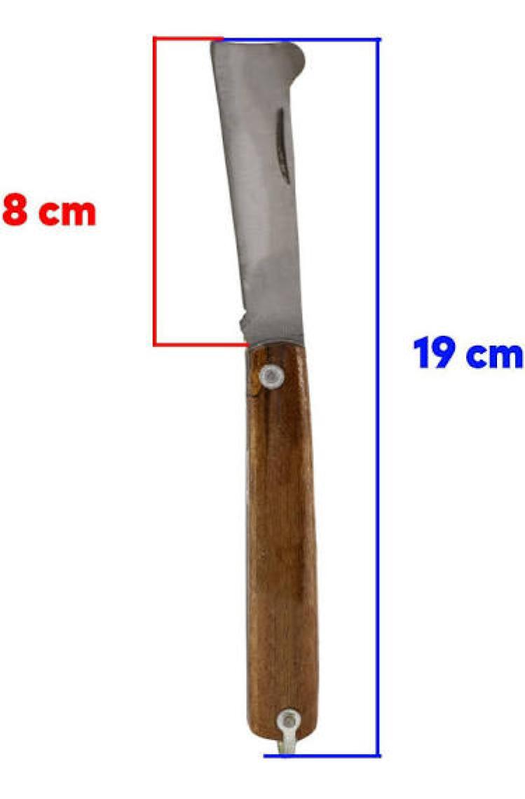 Badem10 Fidan Aşı Bıçağı Eğri Uçlu Bağ Bıçağı Çakısı + Düz Uçlu Açı Bıçak + Aşı Bandı (3'lü Set)