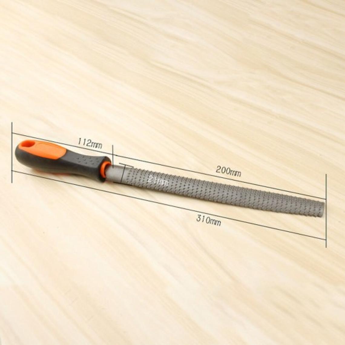 Depolife Balık Sırtı 32 cm Ahşap Törpü Eğe Plastik Saplı Torpü Yüksek Kalite Törpüleme