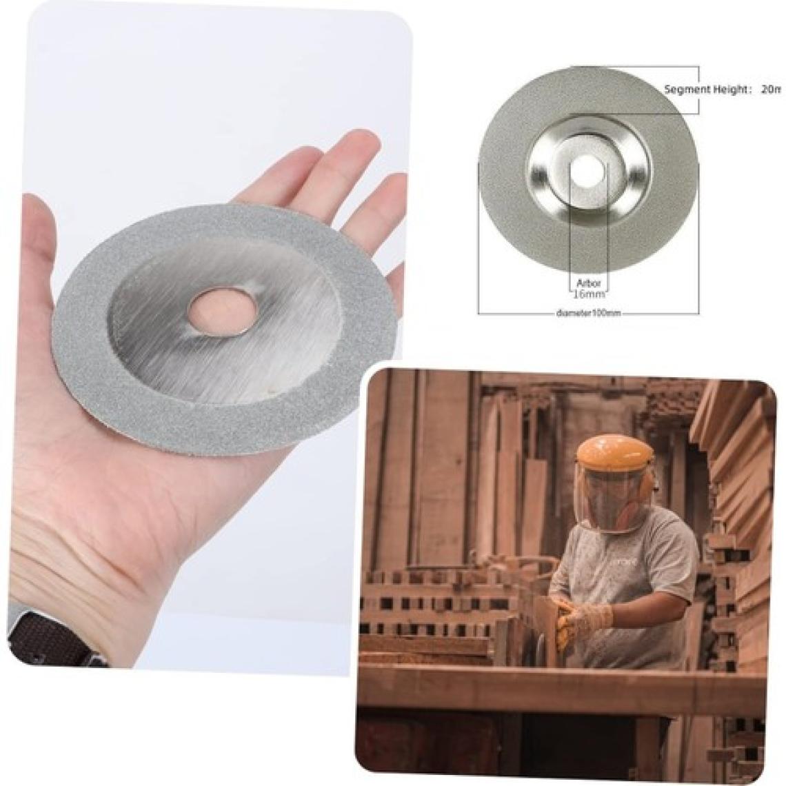 Depolife 100MM Elmaslı Bileme Diski Bıçak Satır Makas Bileme Diski Hassas Metal Mermer Cam Zımparalama