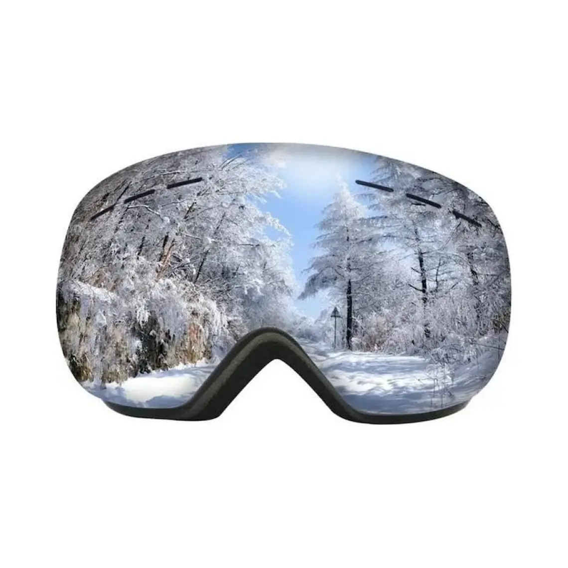 Schulzz UV400 Korumalı Antisis Özellikli 3 Katmanlı Aynalı Snowboard Kayak Gözlüğü