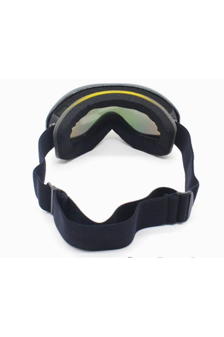 Easy Idea Çift Katman Anti-Sis Siyah Lens Uv Snowboard Kayak Gözlüğü