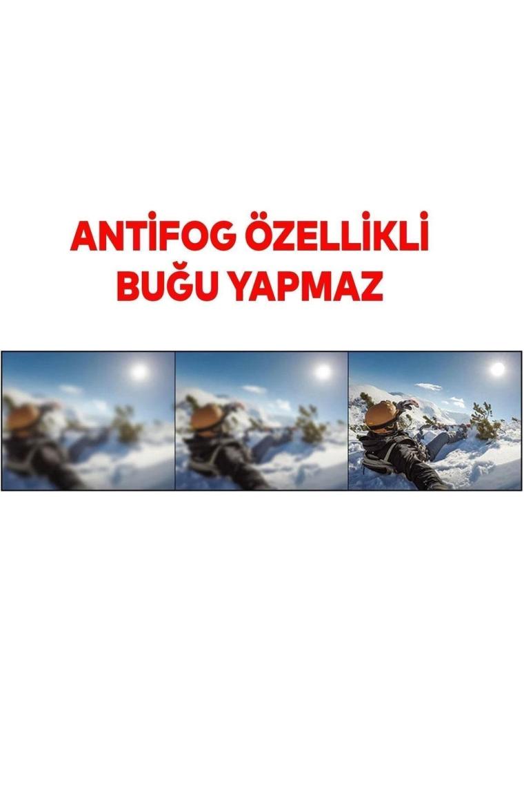 Kayak Gözlüğü Antifog Güneş Kar Şeffaf Snowboard Glasses Ekonomik Seri Gözlük