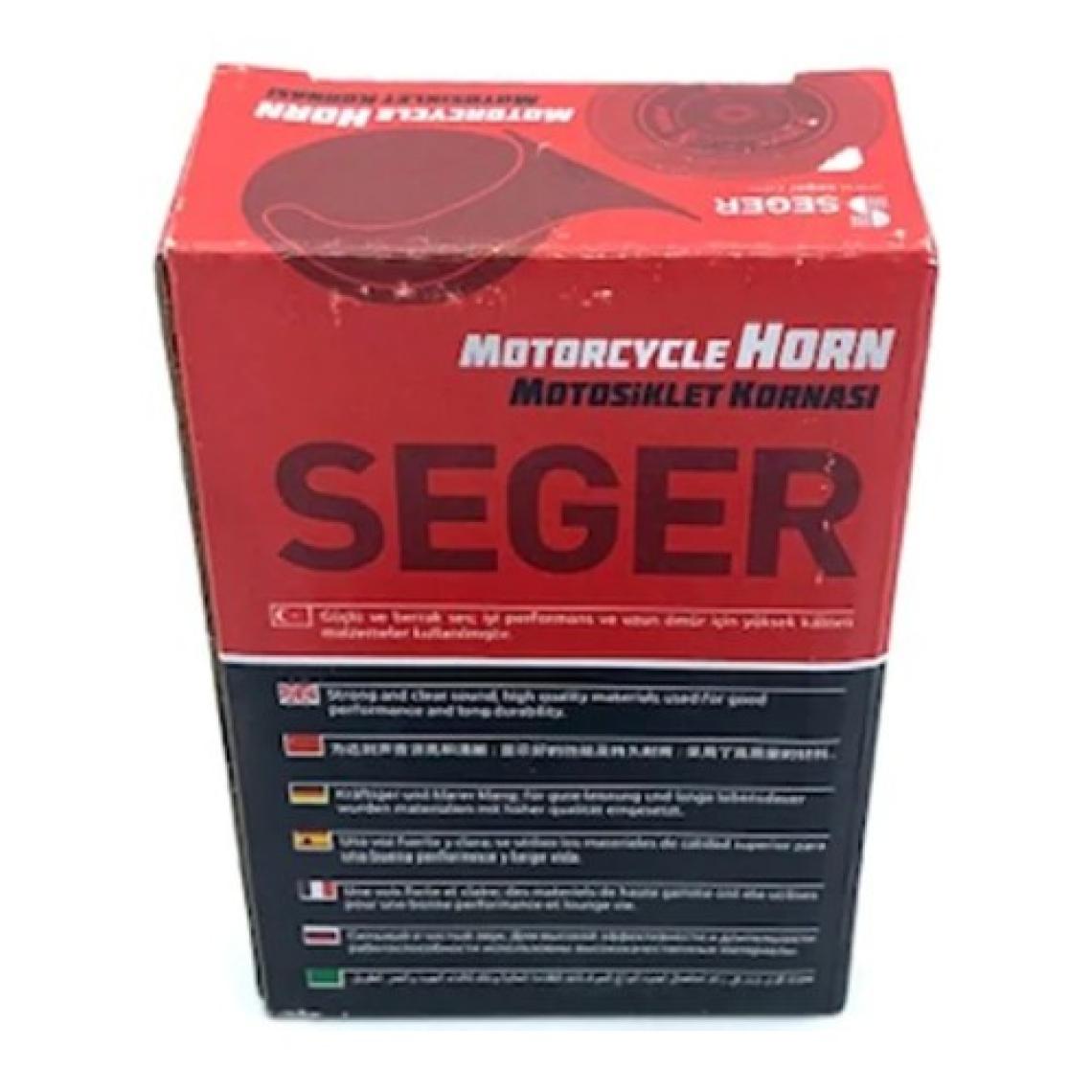 Seger Motosiklet Korna 25M Orijinal (Motorsıklet,mobilet) Ean 8698520202831