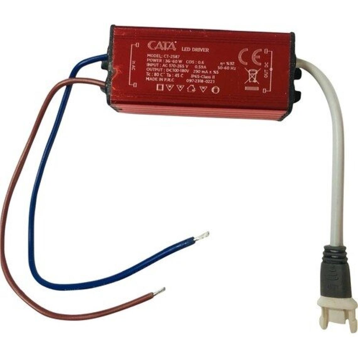 Cata CT-2587 40W 60X60 cm Panel LED Trafo Jaklı Balast