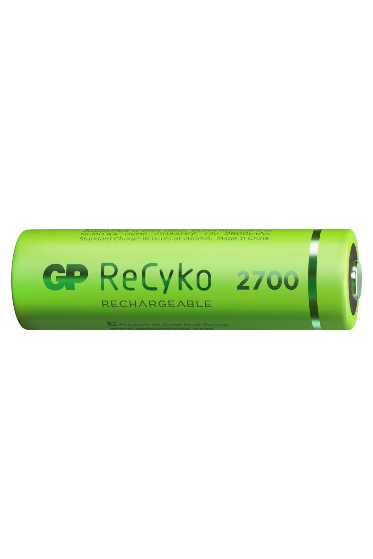 Gp Recyko 2700 Aa Ni-mh Şarj Edilebilir Kalem Pil 4 2'li Ambalaj