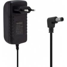 Weko 25.2 Volt - 1 Amper 5.5*2.5 Uçlu Priz Tipi Adaptör Adaptör Siyah