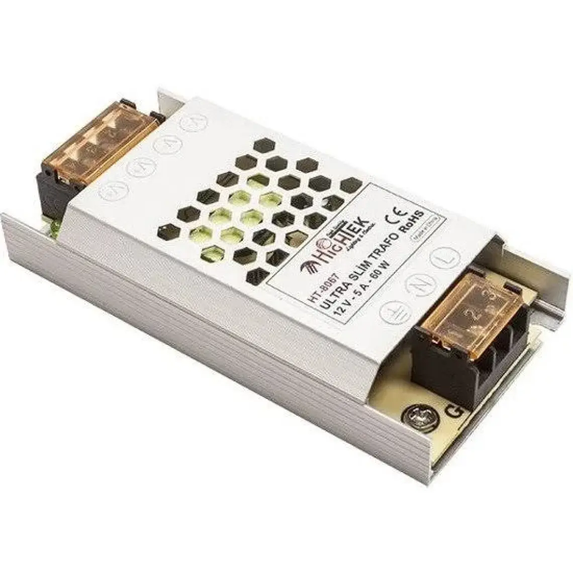 Hightek 12V 5A Metal Kasa Adaptör - LED Driver