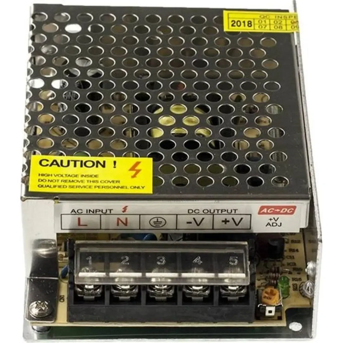 Hightek 12V 5A Metal Kasa Adaptör - LED Driver