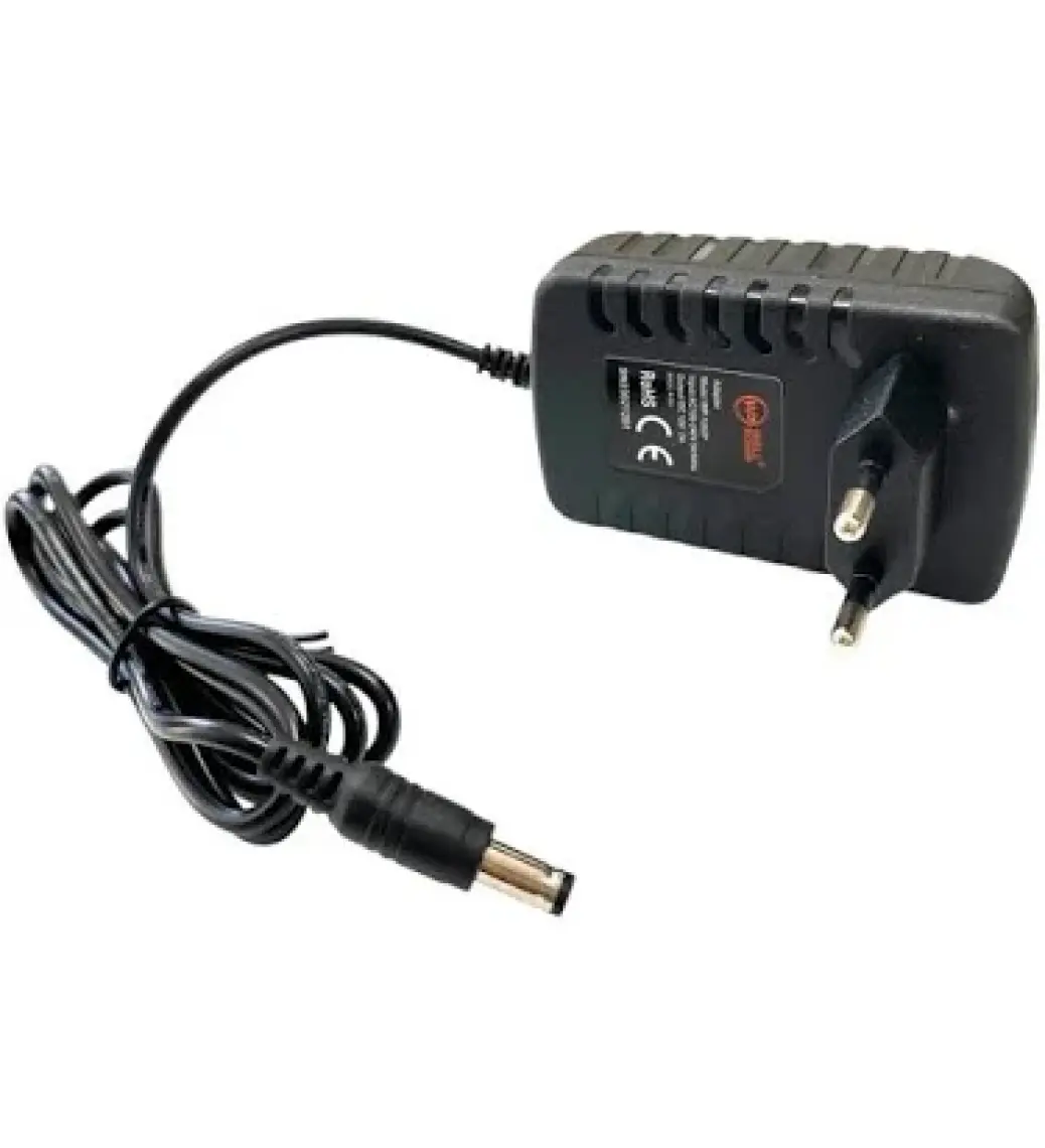 Wellpower 12 V 2 A Plastik Kasa Adaptör 5.5 x 2.5 mm Jak Fişli