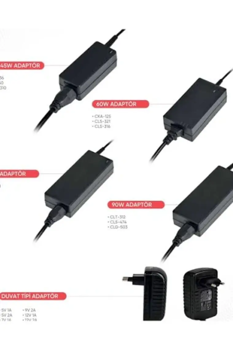Compaxe CLS-474A 19V 4.74AMPER 3/5.5mm Muadil Notebook Adaptörü (Samsung Uyumlu)