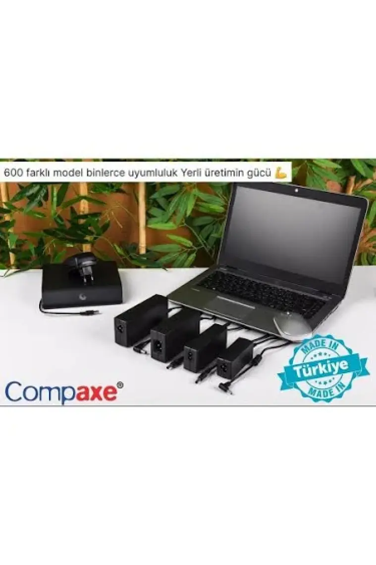 Compaxe CLS-474A 19V 4.74AMPER 3/5.5mm Muadil Notebook Adaptörü (Samsung Uyumlu)