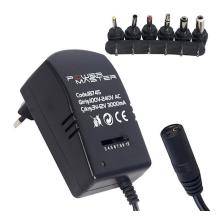 Powermaster 3 V - 12 V 3 Amper Çok Uçlu Ayarlı Kademeli Adaptör