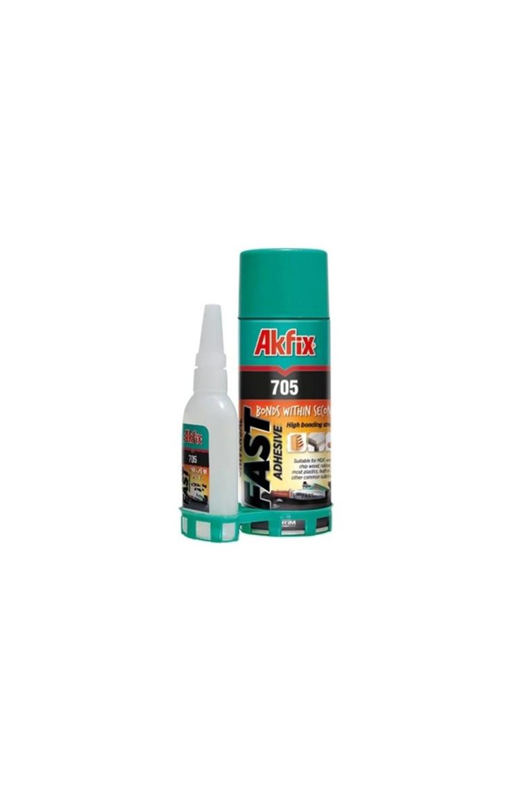 Akfix Profesyonel Hizli Yapistirici 200 Gram + 50 Gram