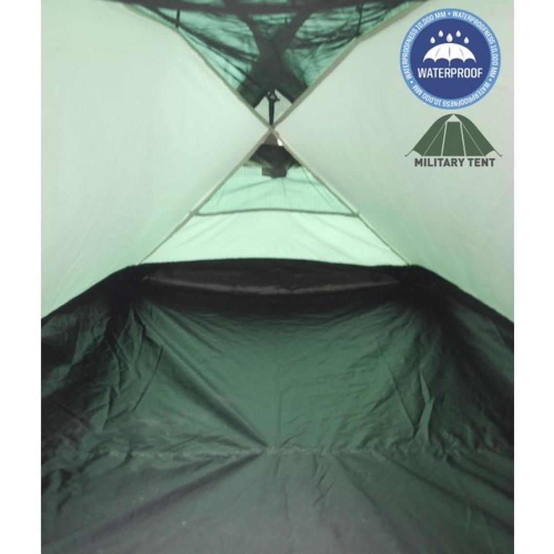 YDS WATERPROOF MILITARY TENT/ÇADIR -HAKİ-KIRMIZI